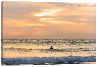 The Last Surf Canvas Art Print - Andrew Lever