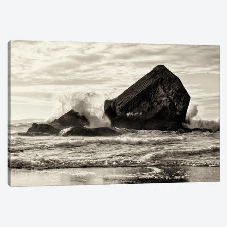 Sea Bunkers Canvas Print #AWL66} by Andrew Lever Canvas Artwork