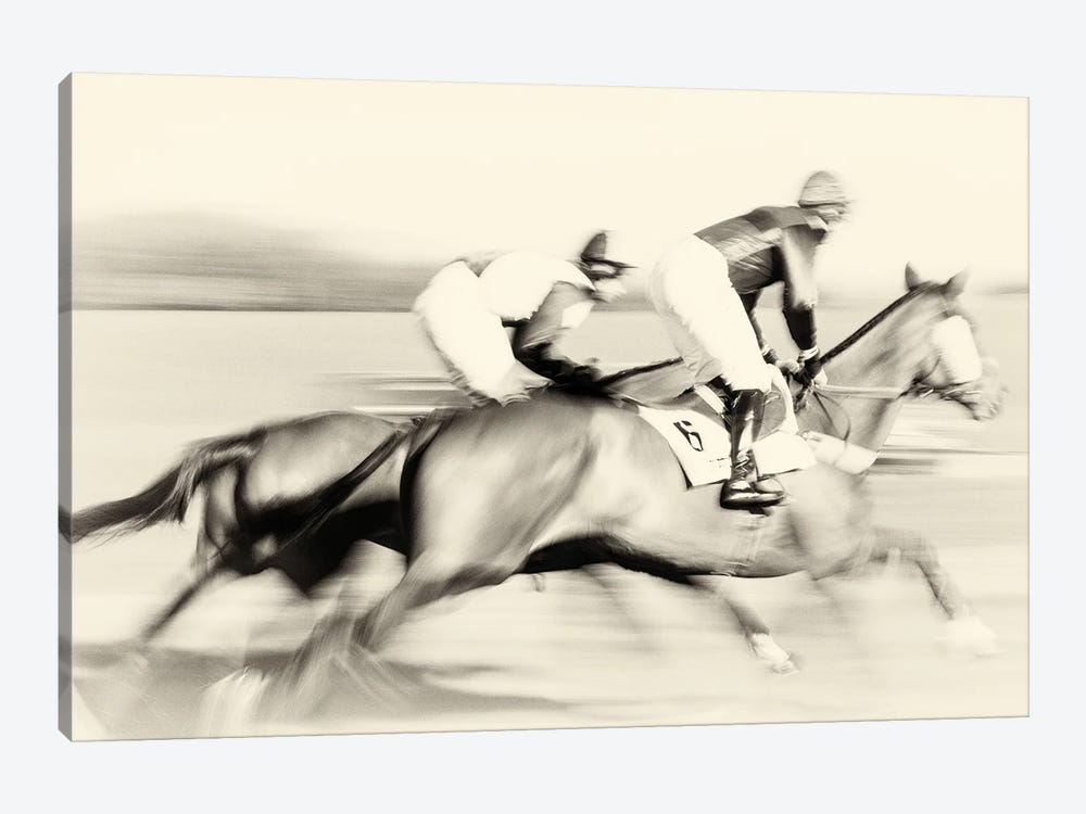 A Day At The Races 1-piece Canvas Wall Art