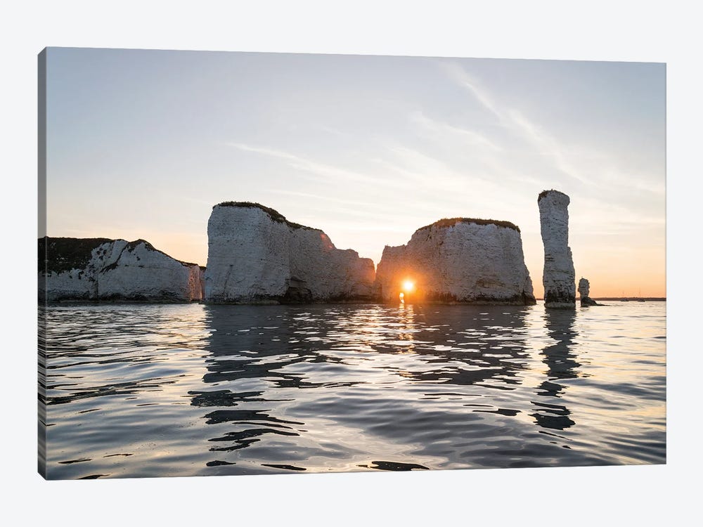 Old Harry Rocks by Andrew Lever 1-piece Art Print