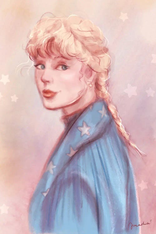 Taylor Swift With Braids