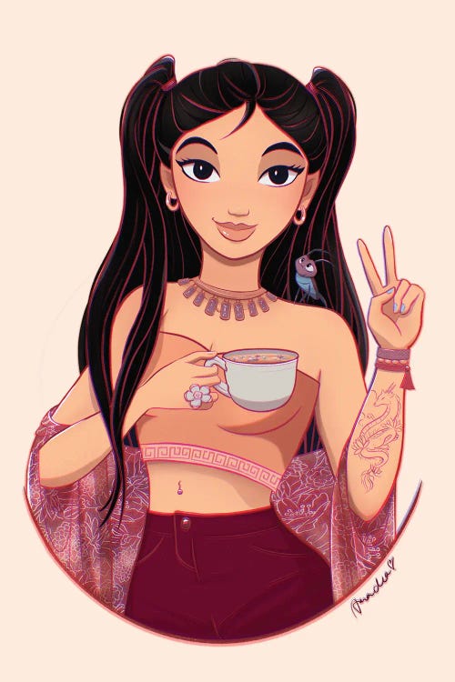 Mulan With Flower Oolong Tea