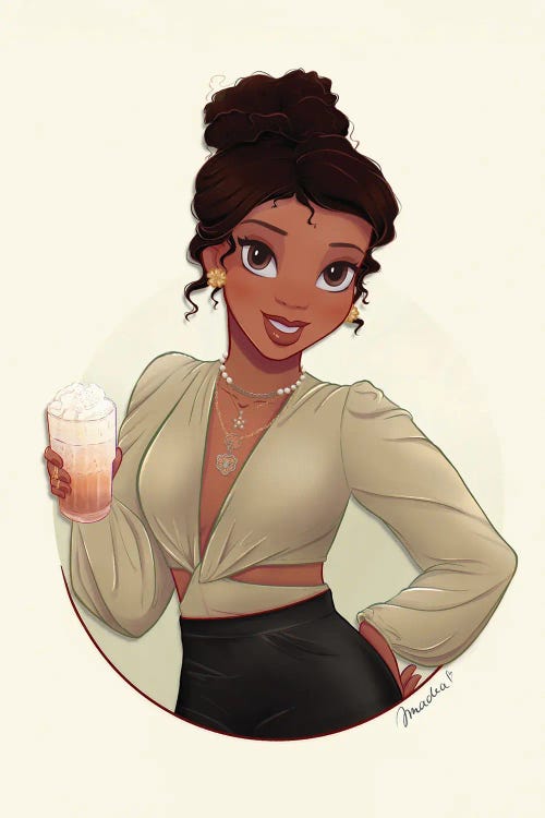 Tiana With Cinnamon Dolce Latte