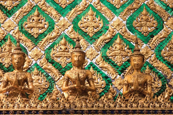 Thailand: Grand Palace, Bangkok, Thailand by Art Wolfe