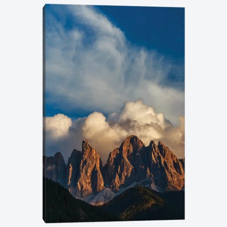 Mountain peaks, Dolomites, Italy Canvas Print #AWO23} by Art Wolfe Canvas Artwork