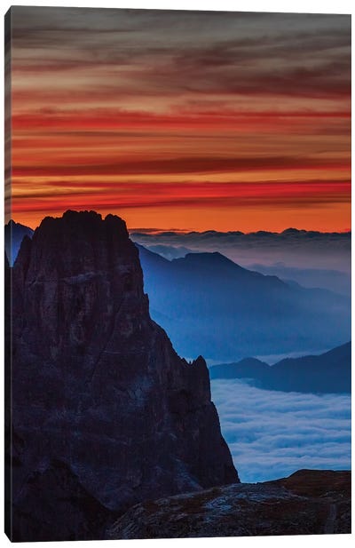 South Tyrolean Dolomites, Italy Canvas Art Print