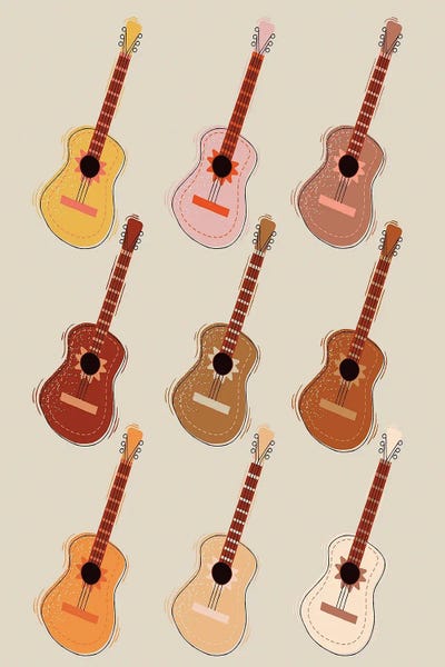 Arrow Wind Prints: Guitars by Arrow Wind Prints