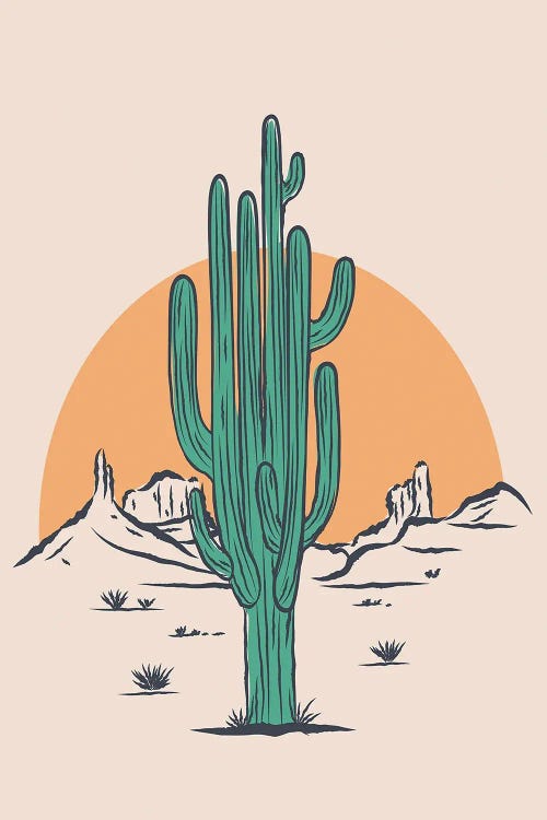 Lone Cactus