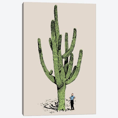 Cactus Man Canvas Print #AWP5} by Arrow Wind Prints Art Print