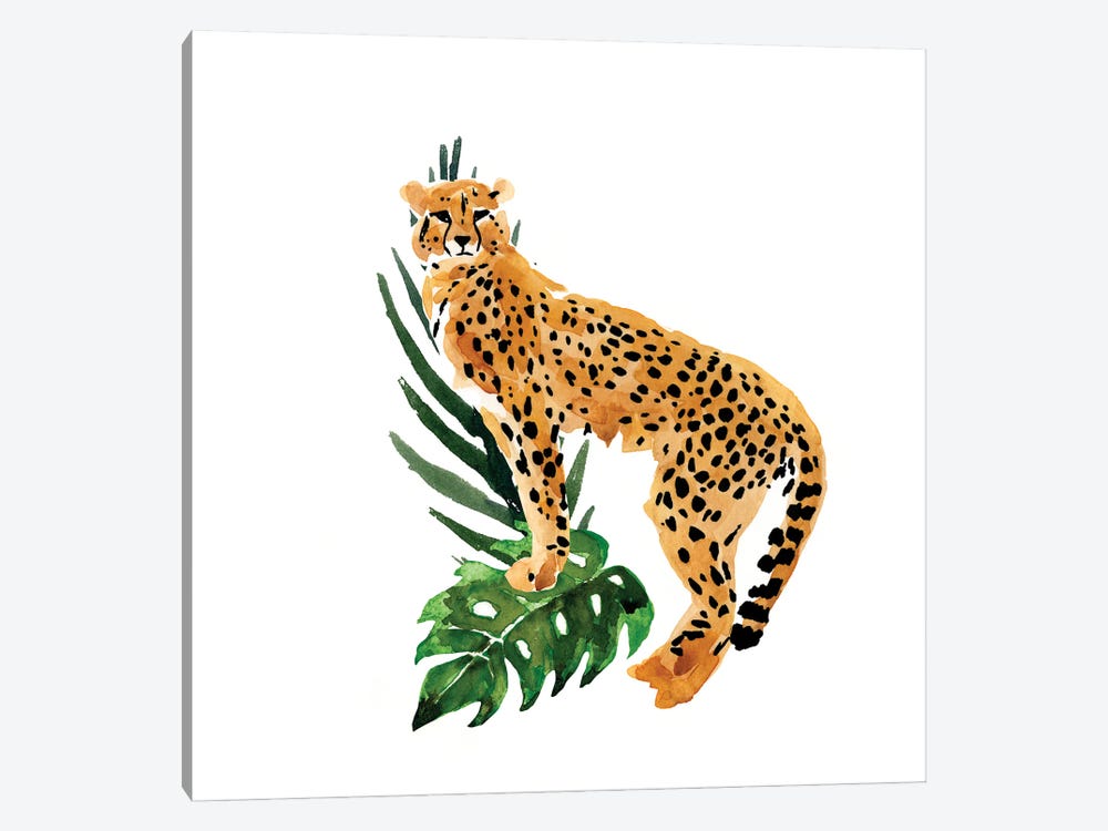 Cheetah Outlook II 1-piece Canvas Art Print