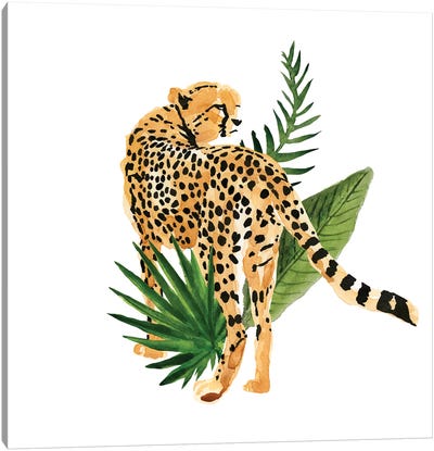 Cheetah Outlook III Canvas Art Print - Cheetah Art