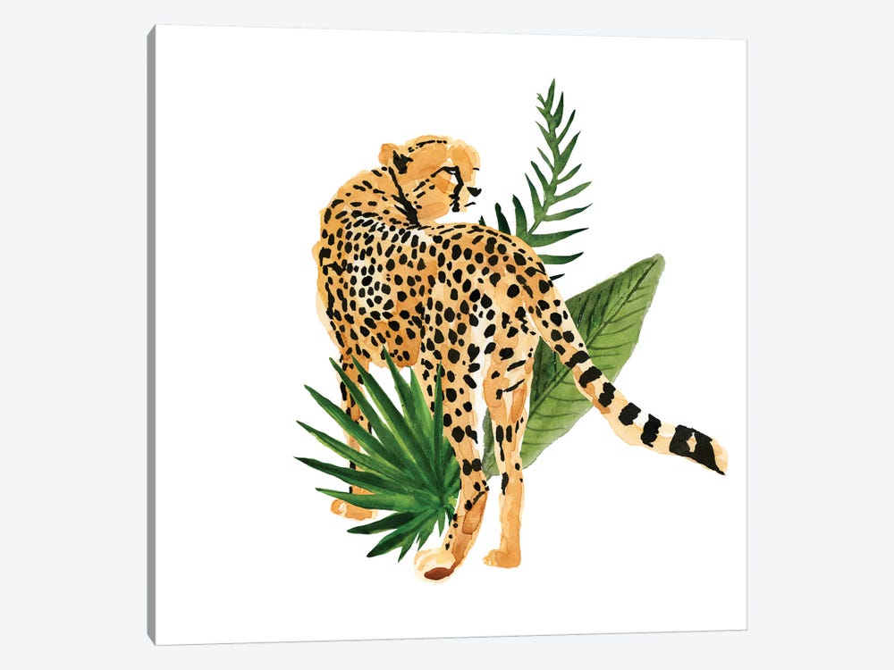Cheetah Outlook III by Annie Warren 1-piece Canvas Art