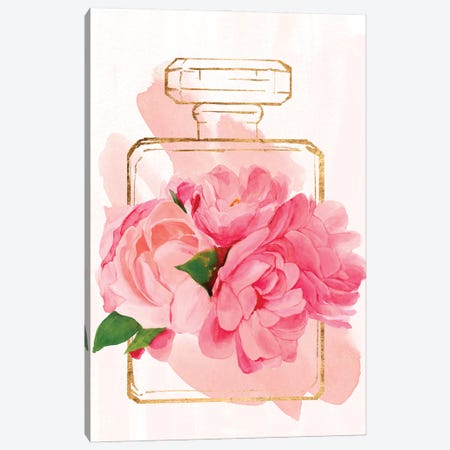 Perfume Bloom II Canvas Print #AWR127} by Annie Warren Canvas Art