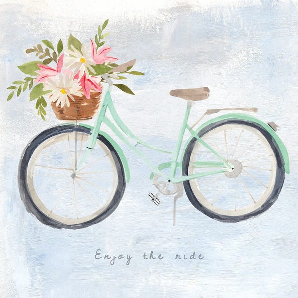 Bicycles: Enjoy the Ride I by Annie Warren