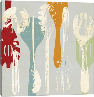 Cook's Choice I Canvas Art Print - Kitchen Equipment & Utensil Art
