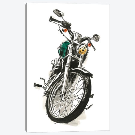 Motorcycles in Ink I Canvas Print #AWR21} by Annie Warren Canvas Art Print