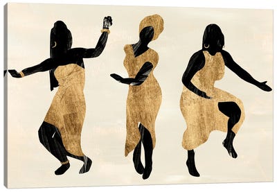 Celebration Dance I Canvas Art Print
