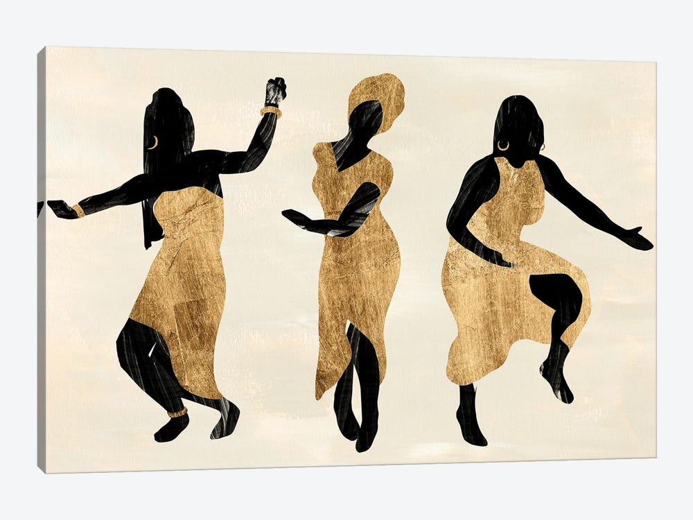 Celebration Dance I by Annie Warren 1-piece Canvas Artwork