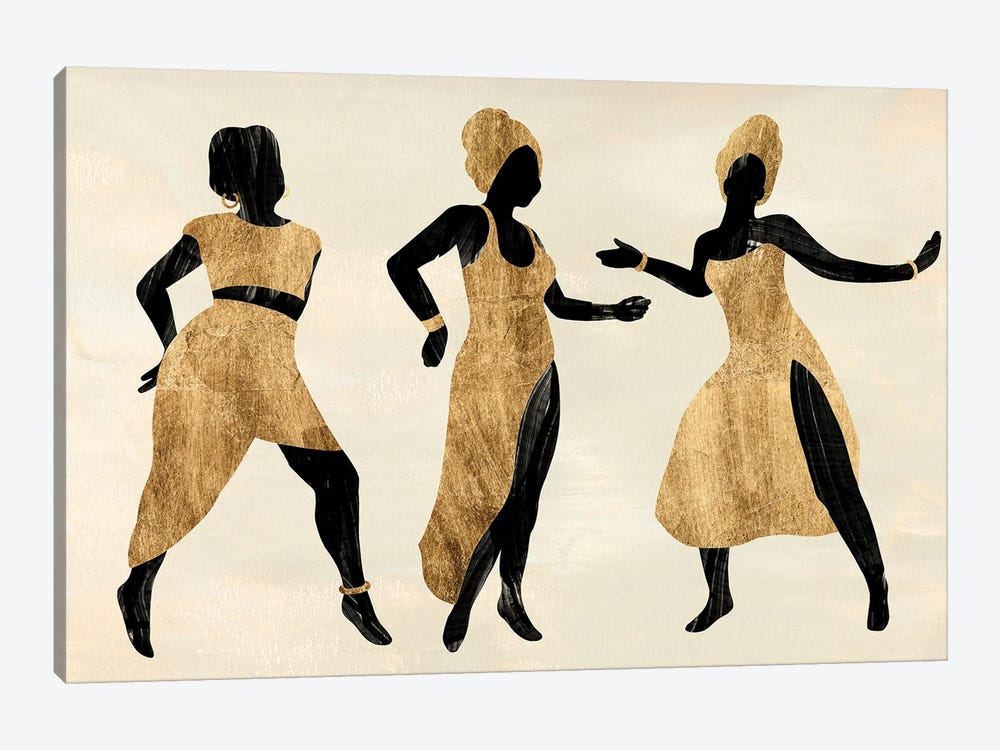 Celebration Dance II by Annie Warren 1-piece Canvas Print