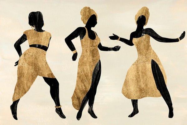 African Heritage: Celebration Dance II by Annie Warren