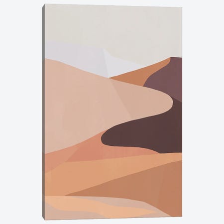 Desert Dunes I Canvas Print #AWR267} by Annie Warren Canvas Art Print