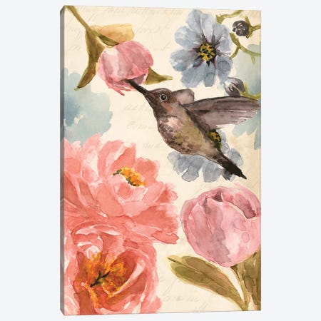 Nectar's Sip II Canvas Print #AWR26} by Annie Warren Canvas Artwork