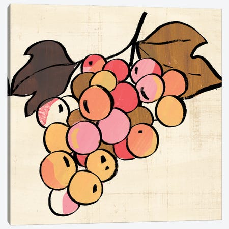 Fruit Cuts III Canvas Print #AWR285} by Annie Warren Canvas Print
