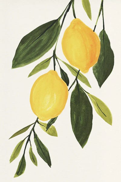 Lemon Branch I by Annie Warren art print