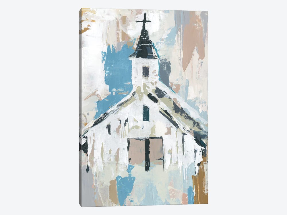 Sunday Chapel I by Annie Warren 1-piece Canvas Art Print