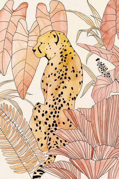 Blush Cheetah I