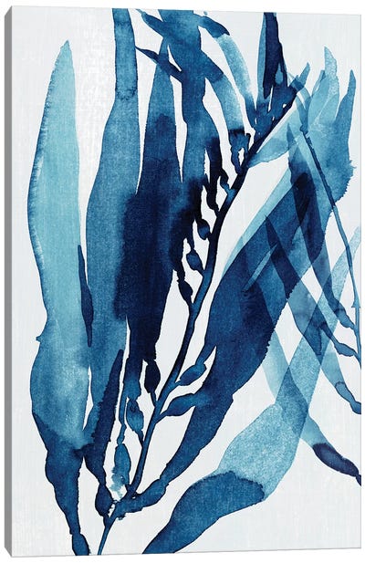Blue Drift II Canvas Art Print