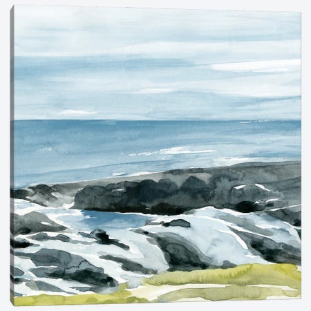 Coastal Blue II Canvas Print #AWR86} by Annie Warren Canvas Artwork