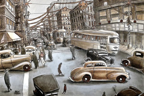 Aaron Wooten: Christmas Eve 1945 by Aaron Wooten