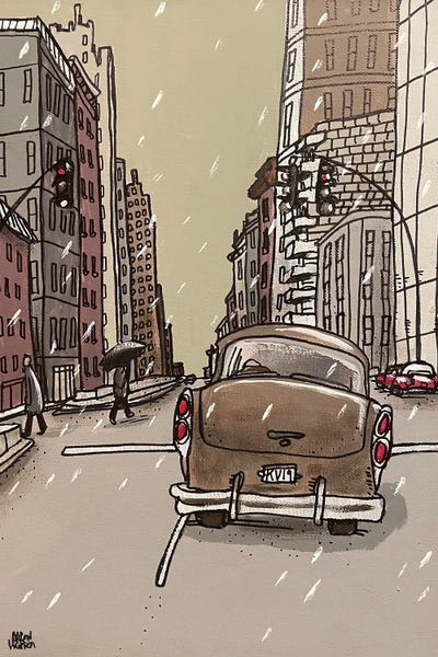 Aaron Wooten: Snowy City by Aaron Wooten