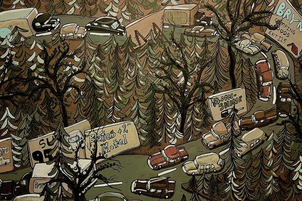 Camping: The Vacationers by Aaron Wooten