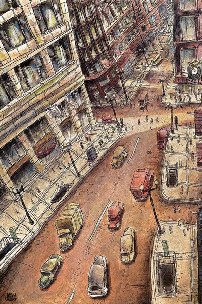 Vertical: State Street 1952 by Aaron Wooten