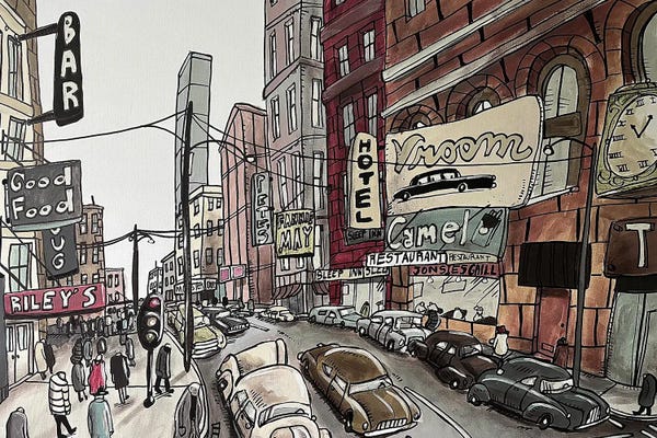 Aaron Wooten: Chicago 1949 by Aaron Wooten