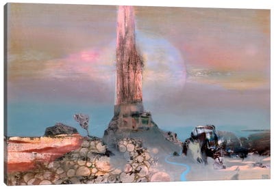 Obelisk Canvas Art Print - Alexey Adonin