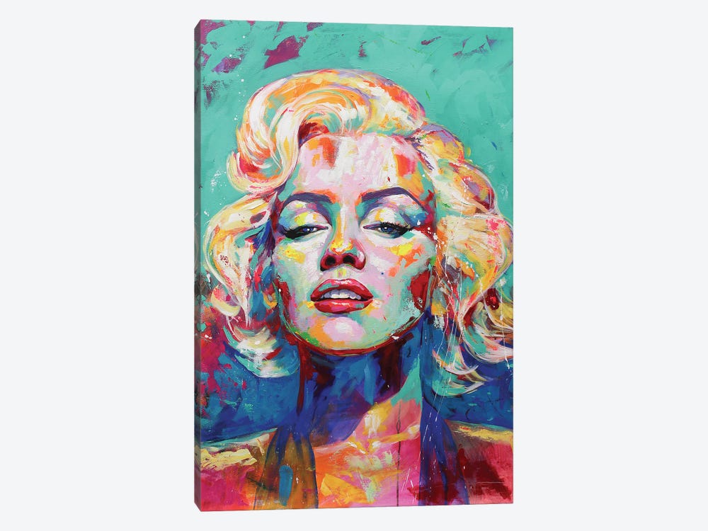 Marilyn Monroe by Alexandra Andreica 1-piece Canvas Print
