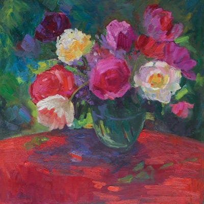 Petals and Passion by Alexi Fine canvas print