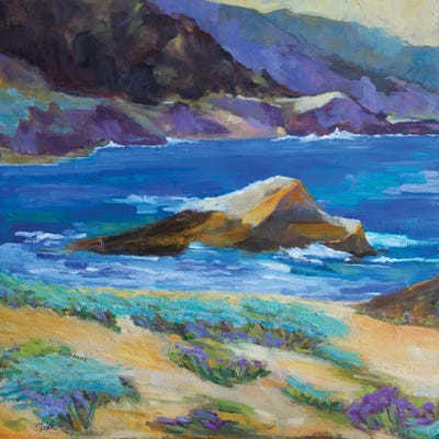 Carmel Cove by Alexi Fine metal wall art