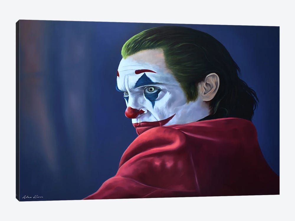Joker by Alex Kerr 1-piece Canvas Art