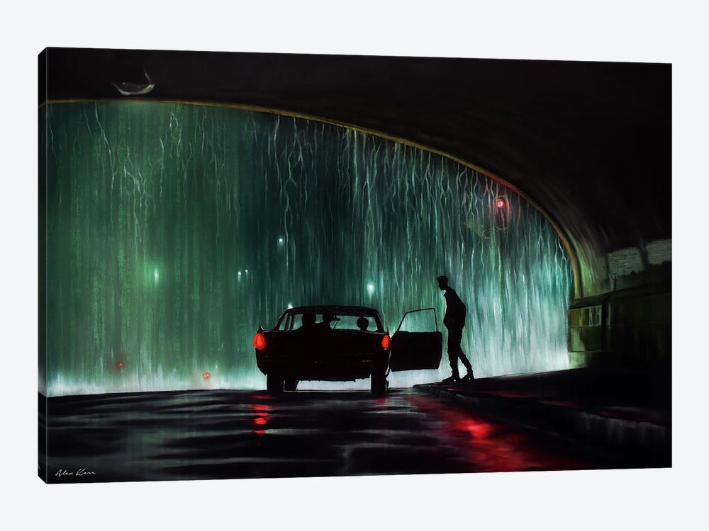 The Matrix, Get In by Alex Kerr 1-piece Canvas Artwork