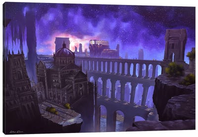 Elden Ring, Eternal City Canvas Art Print - Fantasy Realms