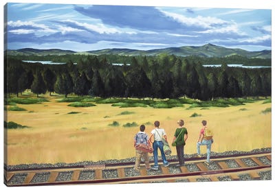 Stand By Me Canvas Art Print - Best Selling Paper