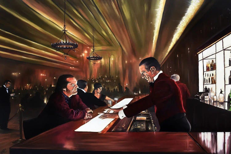 The Shining, Bar Scene by Alex Kerr wall art