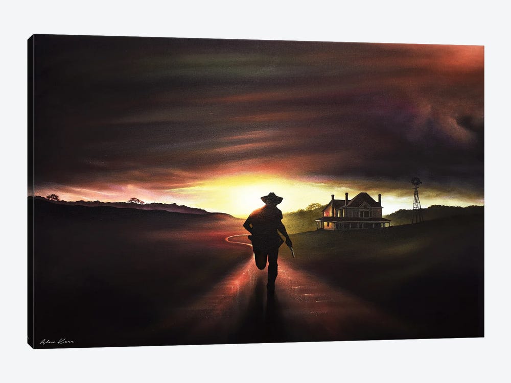 The Walking Dead by Alex Kerr 1-piece Canvas Artwork