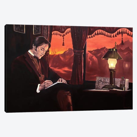 Bram Stoker's Dracula Canvas Print #AXK5} by Alex Kerr Canvas Wall Art