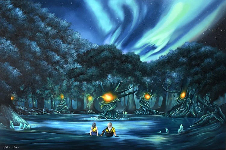 FFX Lake by Alex Kerr wall art