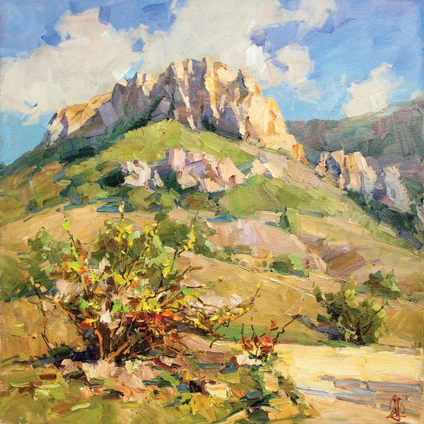 Sergey Alexandrovich Pozdeev: Highland Motif by Sergey Alexandrovich Pozdeev